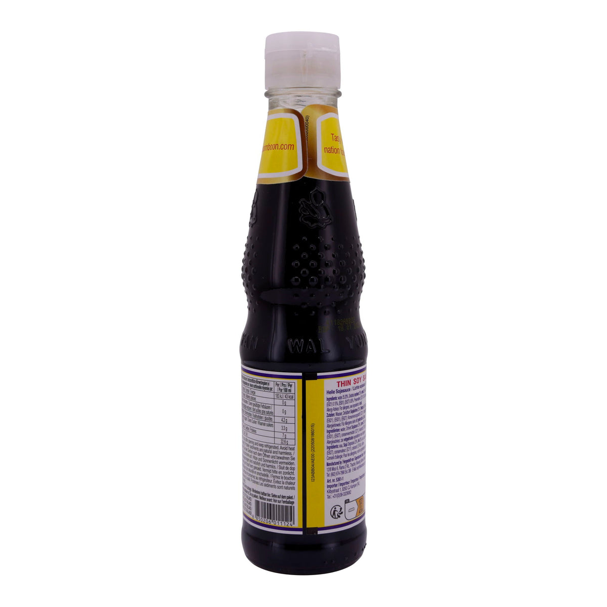 Sojasauce Thin Soy Sauce "Dek Som Boon" | Authentische thailändische Sauce | 300 ml HEALTHY BOY BRAND