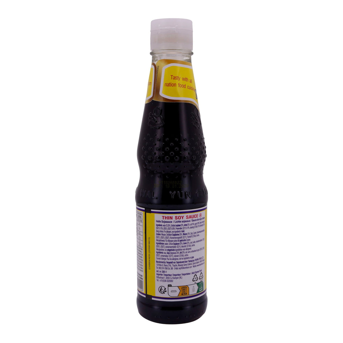 Sojasauce Thin Soy Sauce "Dek Som Boon" | Authentische thailändische Sauce | 300 ml HEALTHY BOY BRAND