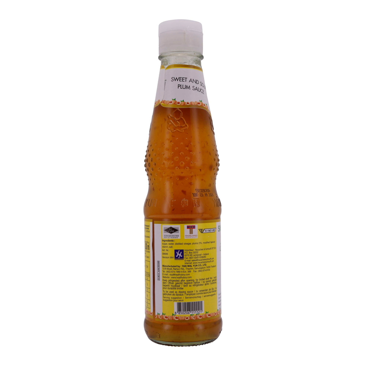 Sauce Healthy Boy Brand | Sweet and Sour Plum Sauce | Süß-saure Pflaumensauce | 300 ml