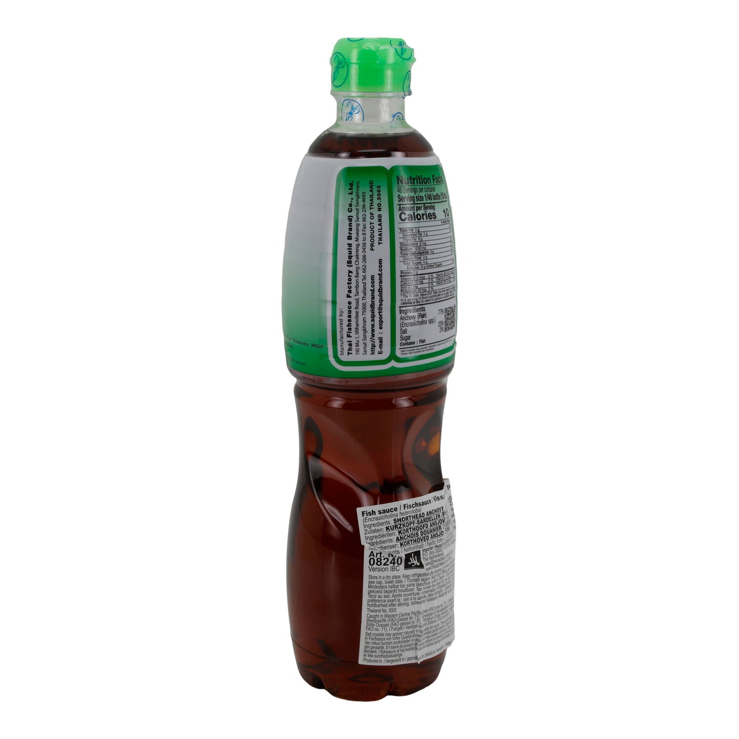 Vissaus Squid Brand | Saus | Premium uit Thailand | 700 ml
