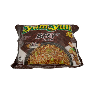 Nouilles instantanées YumYum | Saveur bœuf | Pour une dégustation rapide | 60 g