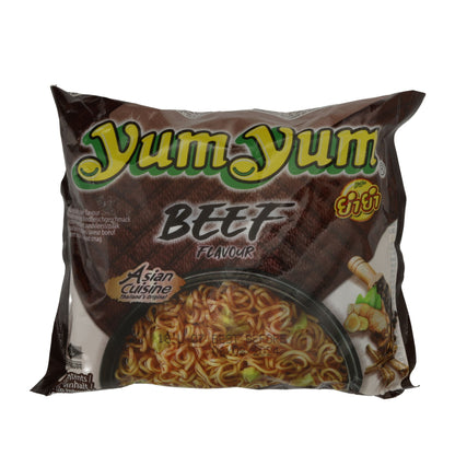 Noodles Istantanei YumYum | Gusto Manzo | Per un consumo veloce | 60 g