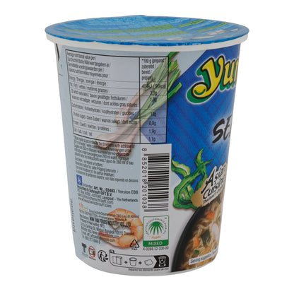 Nouilles Instantanées Yum Yum | Saveur Fruits de Mer | Nouilles Asiatiques au goût Fruits de Mer | 70 g