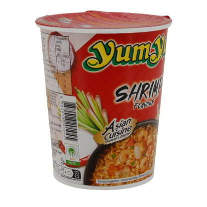 Noodles Istantanei Yum Yum | Gusto Gamberetto | Noodles Asiatici al Gusto di Gambero | 70 g
