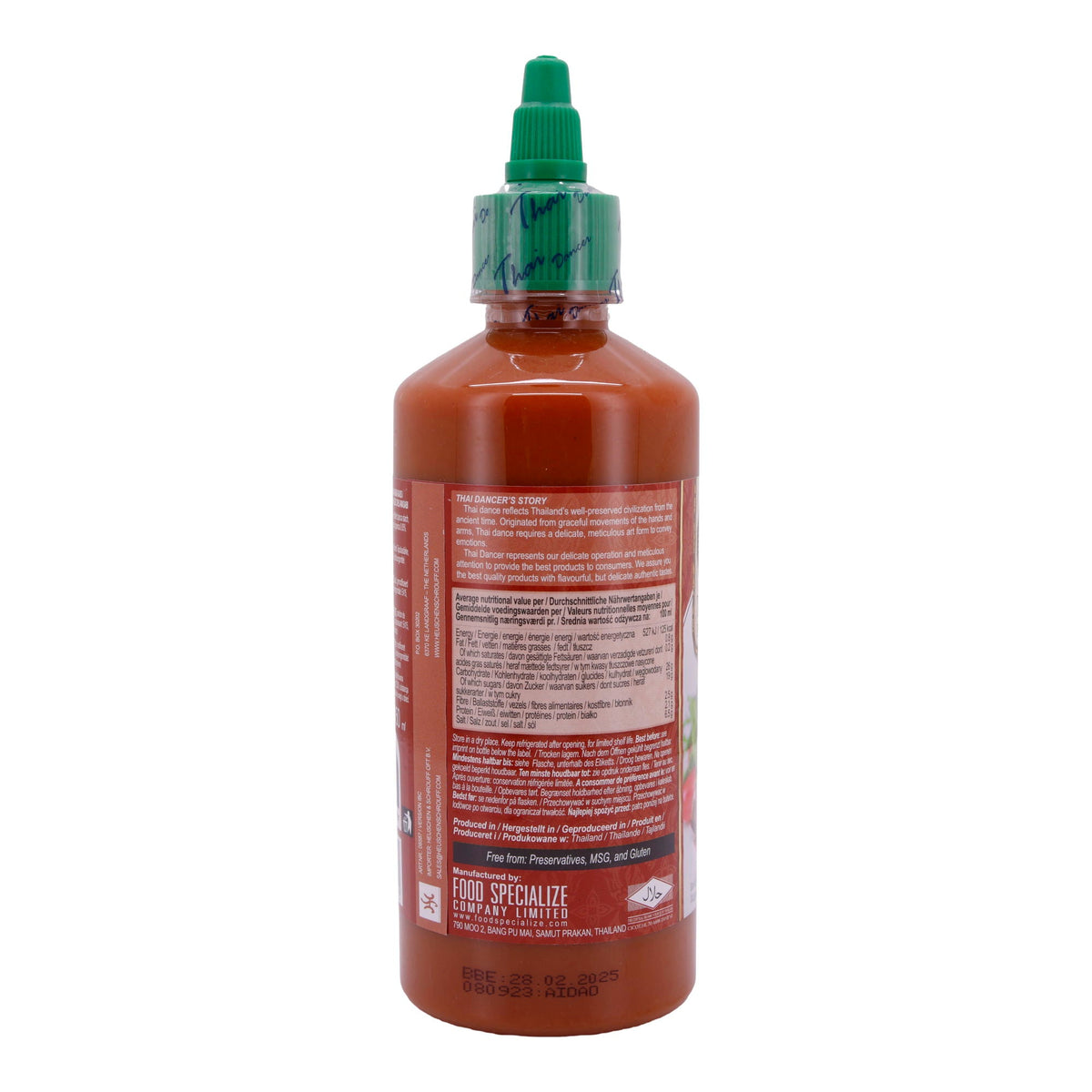 Sriracha Wasabi Sauce Thai Dancer | 450 ml FLYING GOOSE BRAND