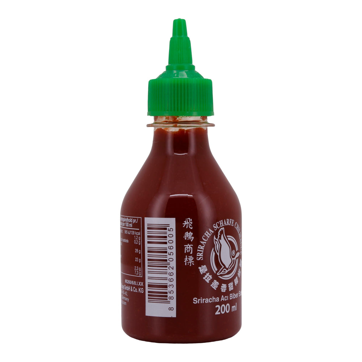Sriracha Chilisauce Scharf Flying Goose | Sauce | Thailändische Würzsauce | 200 ml FLYING GOOSE
