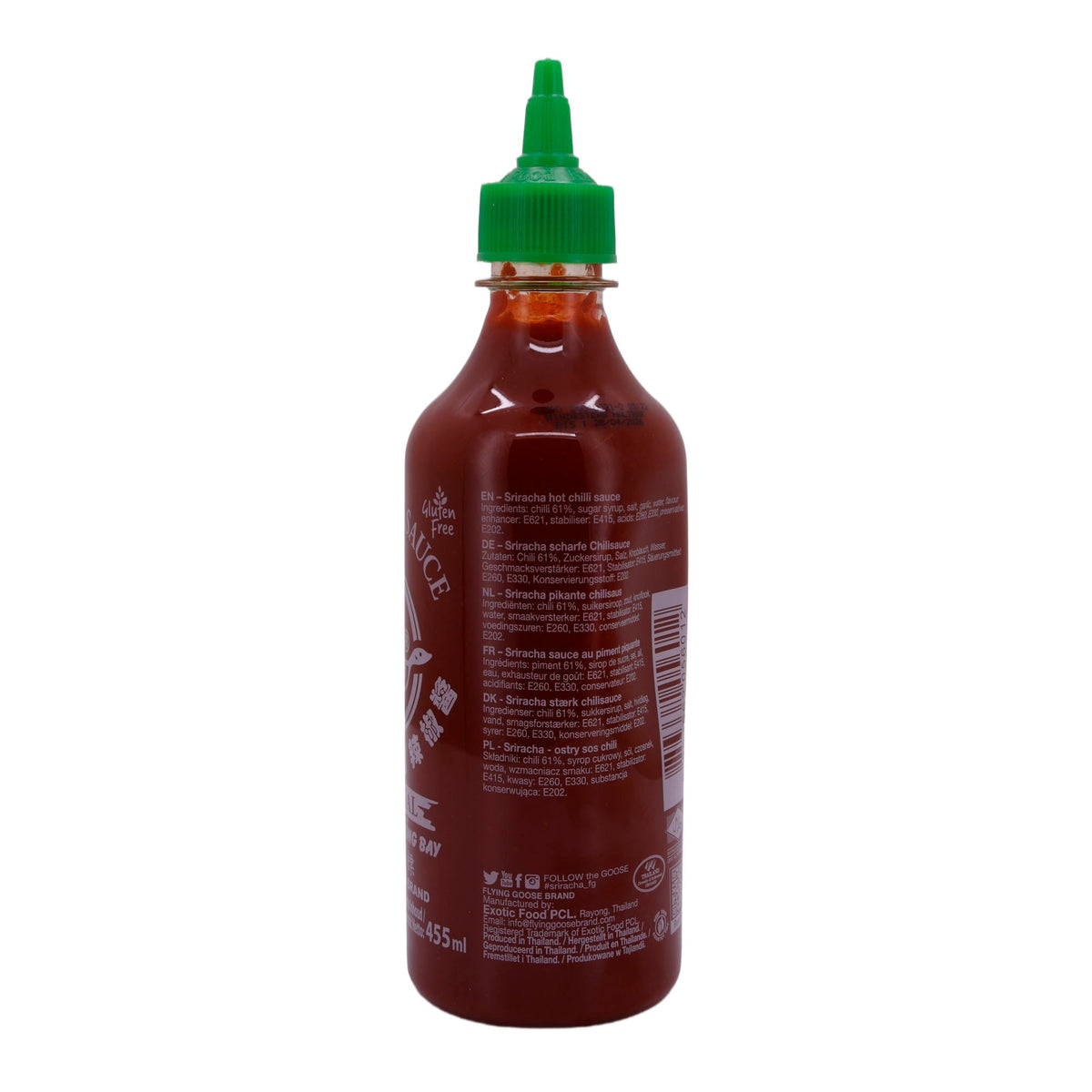 Sriracha Sauce Flying Goose | Sauce | Hot Chilli Sauce | 455 ml FLYING GOOSE