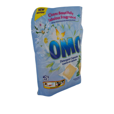 Waschmittelkapseln OMO | Marseille Soap & Spring Blooms | 42 Kapseln (840 g)