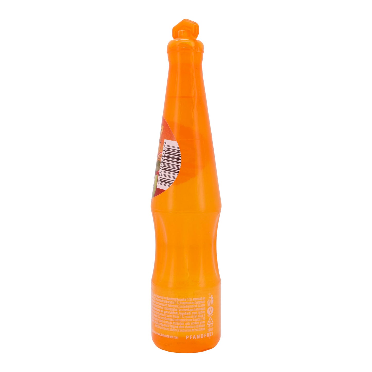 Kindergetränk Dreh und Trink | Multifrucht | Mit 7 Fruchtsäften | 200 ml | Vegan & BPA-frei