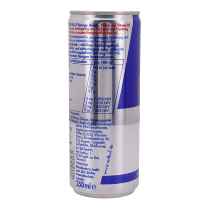 Energy Drink Red Bull | Energy Drink | Voor mentale & fysieke energie | 250 ml blikje