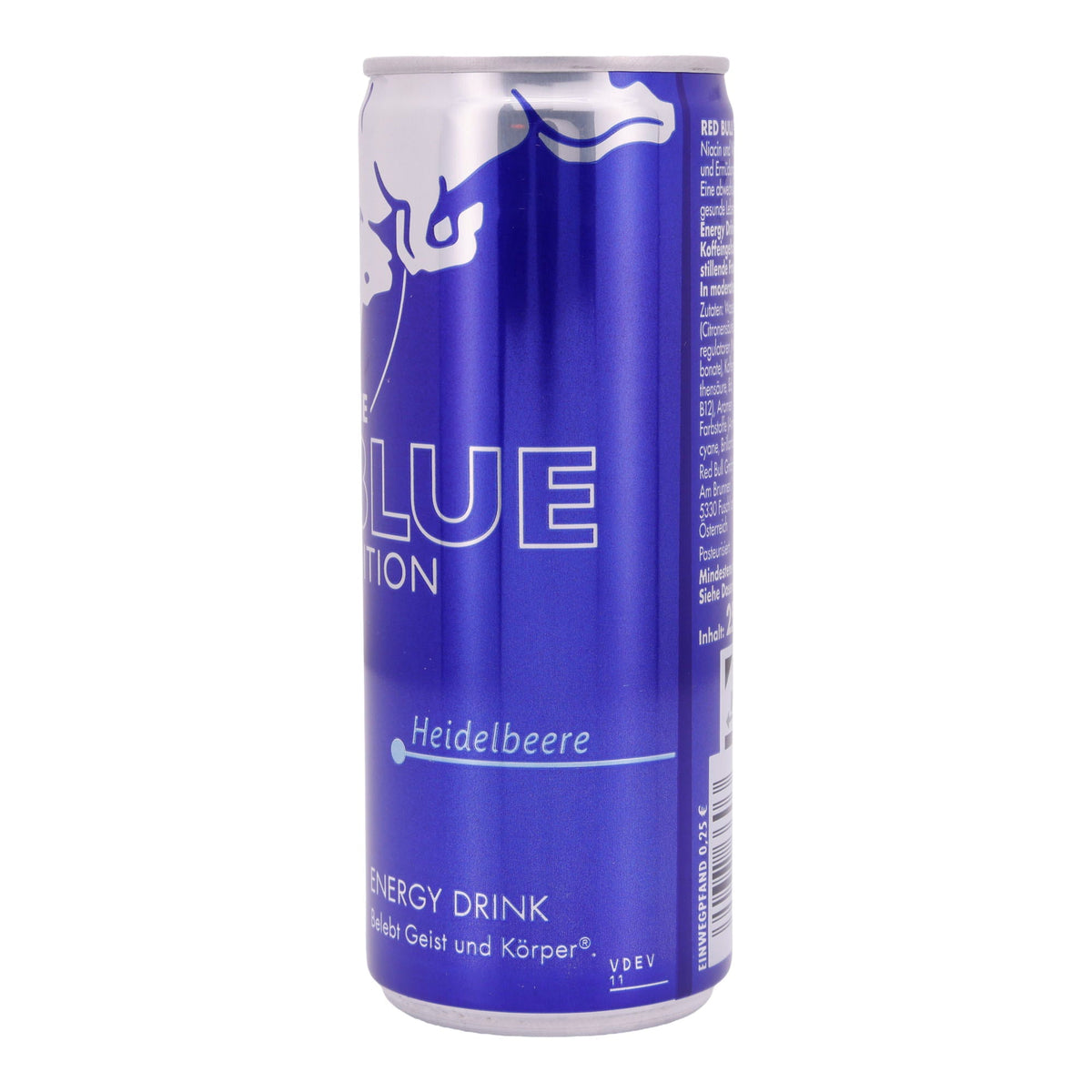 Energy Drink Red Bull | The Blue Edition | Heidelbeere | 250 ml RED BULL
