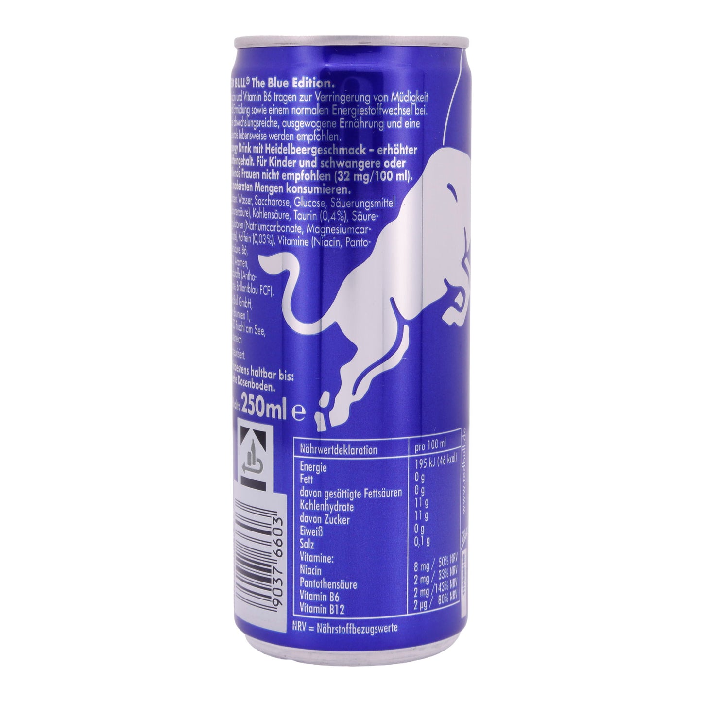 Energy Drink Red Bull | The Blue Edition | Heidelbeere | 250 ml