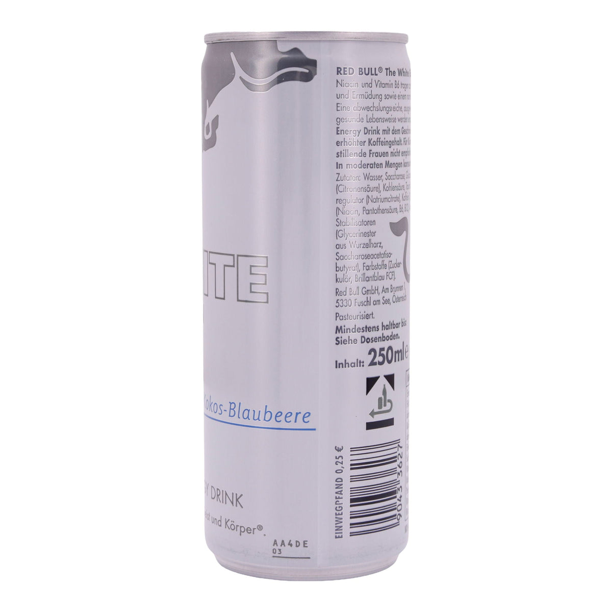 Energy Drink Red Bull | The White Edition | Kokos-Blaubeere | 250 ml RED BULL