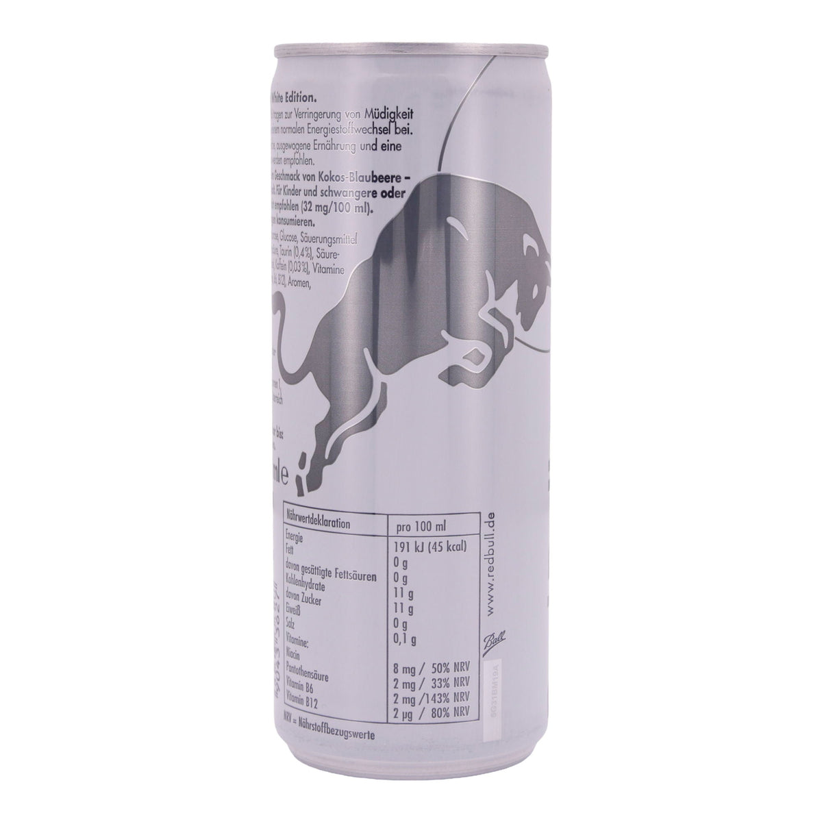 Energy Drink Red Bull | The White Edition | Kokos-Blaubeere | 250 ml RED BULL