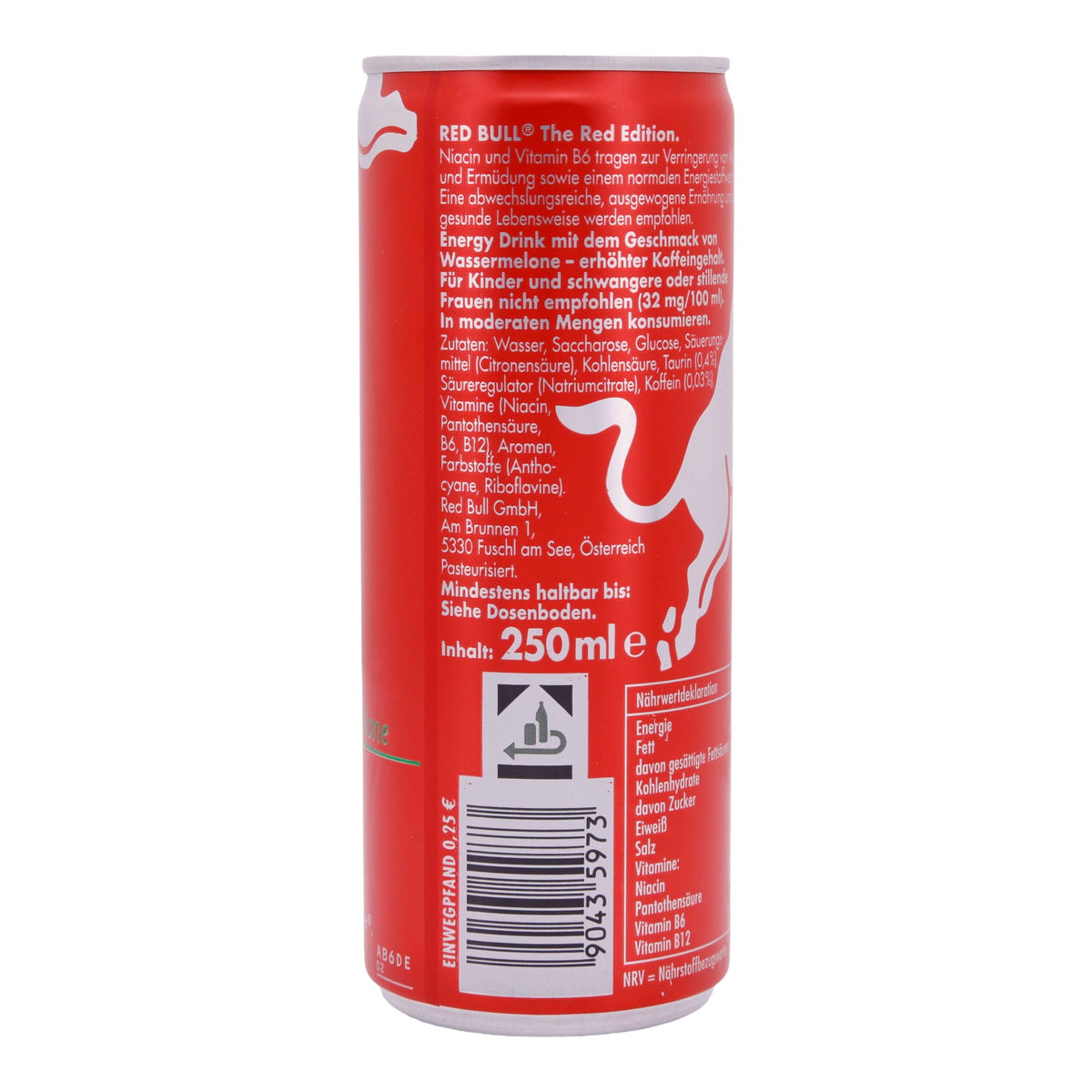 The Red Edition Energy Drink Red Bull | Getränk | Wassermelone | 250 ml RED BULL