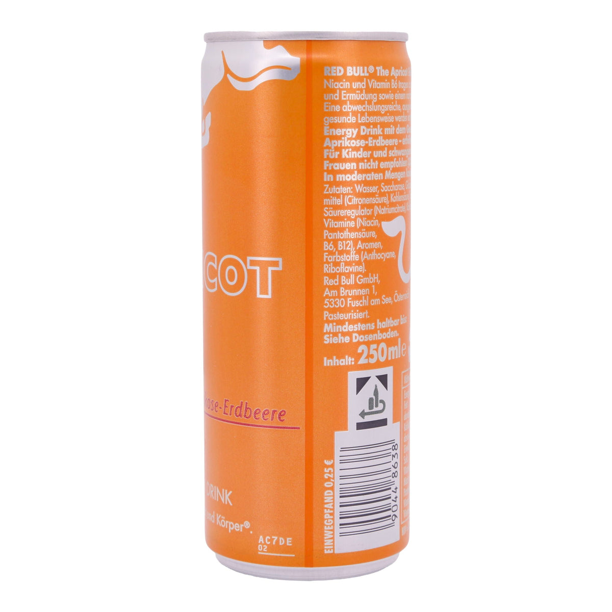 Energy Drink Red Bull | The Apricot Edition | Aprikose-Erdbeere | 250ml