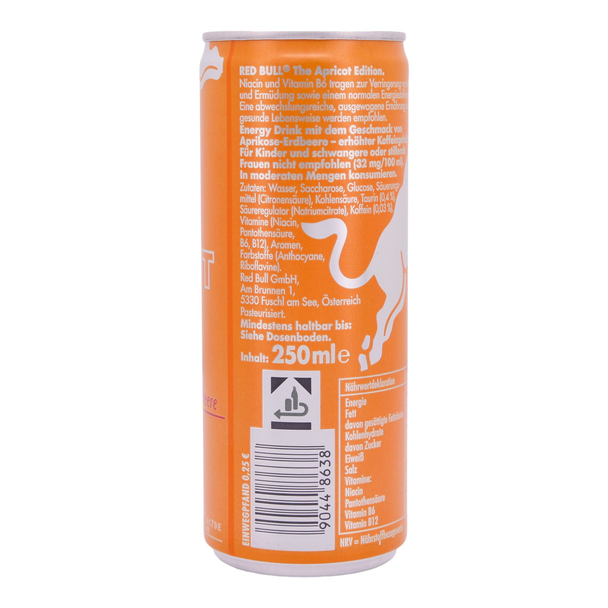 Energy Drink Red Bull | The Apricot Edition | Aprikose-Erdbeere | 250ml
