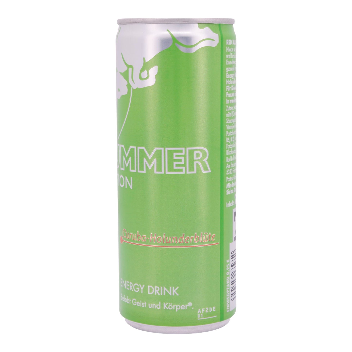 The Summer Edition Energy Drink Red Bull | Getränk | Mit Curuba-Holunderblütengeschmack | 250 ml