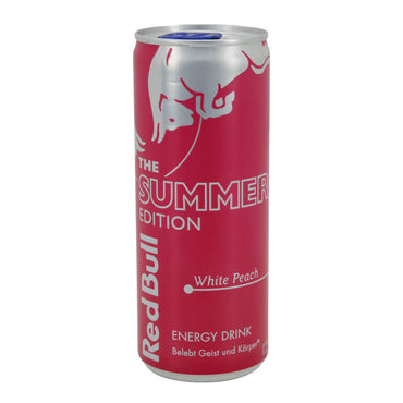 Energy Drink Red Bull The Summer Edition | Getränk | White Peach | 250 ml RedBull