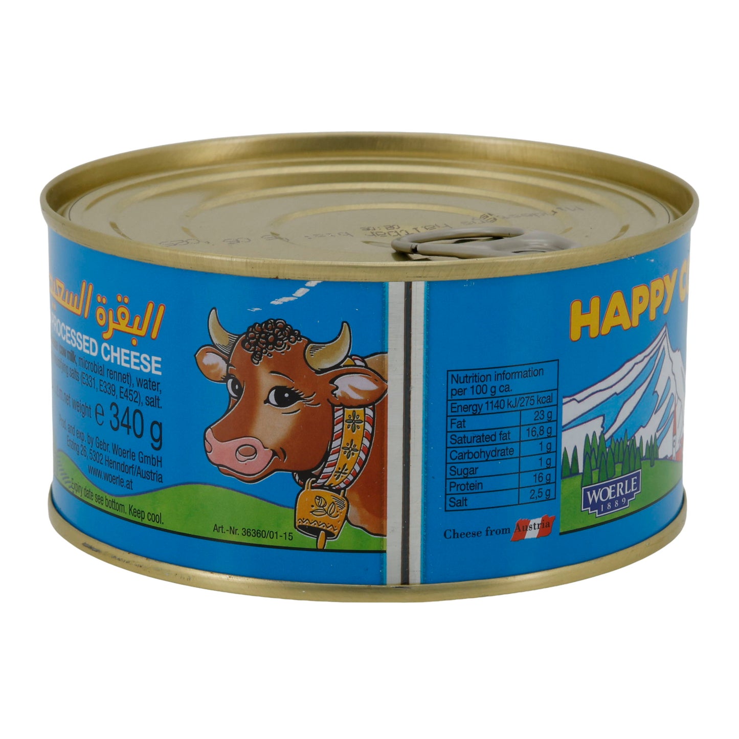 Fromage fondu Happy Cow | Autrichien | Spécialité de fromage | 340 g