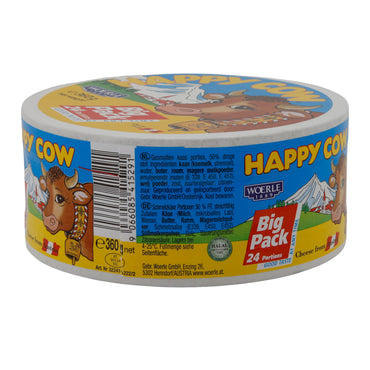 Fromage fondu Happy Cow | Crémeux | 24 portions | 360 g