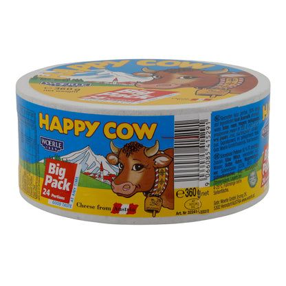 Fromage fondu Happy Cow | Crémeux | 24 portions | 360 g