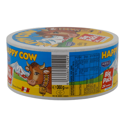 Fromage fondu Happy Cow | Crémeux | 24 portions | 360 g