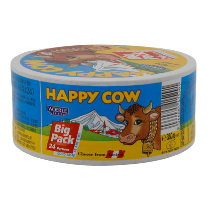 Fromage fondu Happy Cow | Crémeux | 24 portions | 360 g