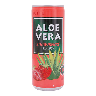 Aloe Vera Getränk Lotte | Erdbeere | Fruchtig & erfrischend | 240 ml LOTTE