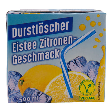 Verfrissend drankje Dorstlesser | IJsthee Citroensmaak | fruitige citroensmaak | 5 l
