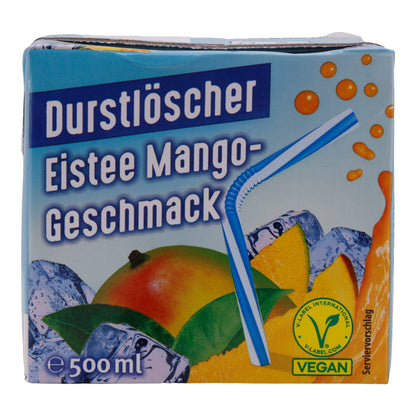 IJsthee Dorstlesser | Mangosmaak | Veganistisch, verfrissend met fruitige toets | 500 ml