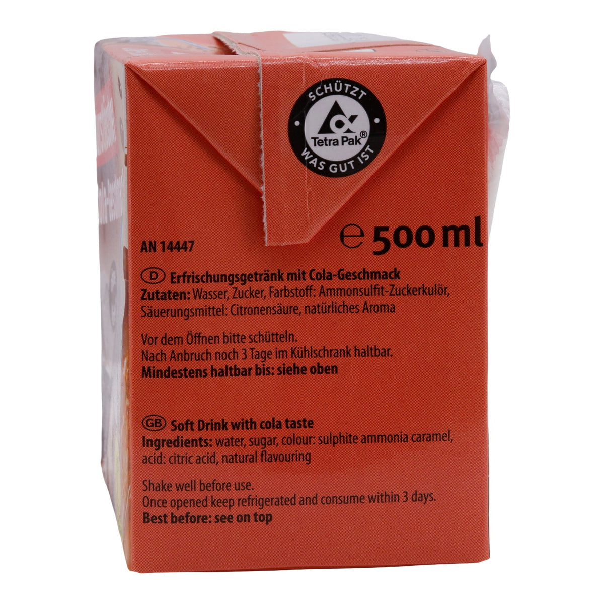 Erfrischungsgetränk Durstlöscher | Cola-Geschmack | koffeinfrei | 500 ml DURSTLOESCHER