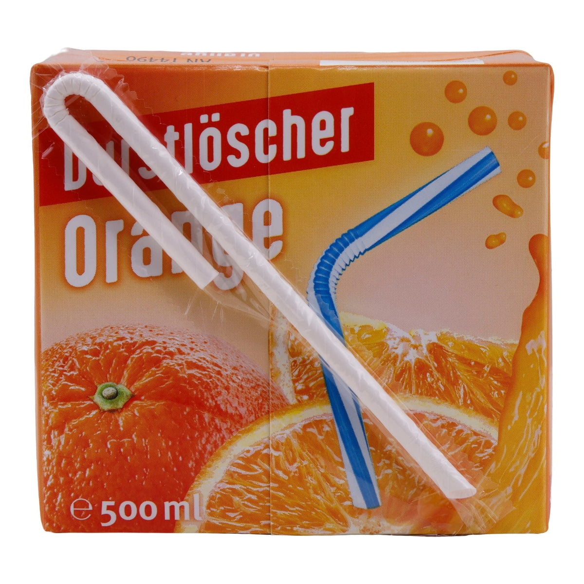 Erfrischungsgetränk Durstlöscher | Orange | Mit Orangensaft, Vegan | 500 ml