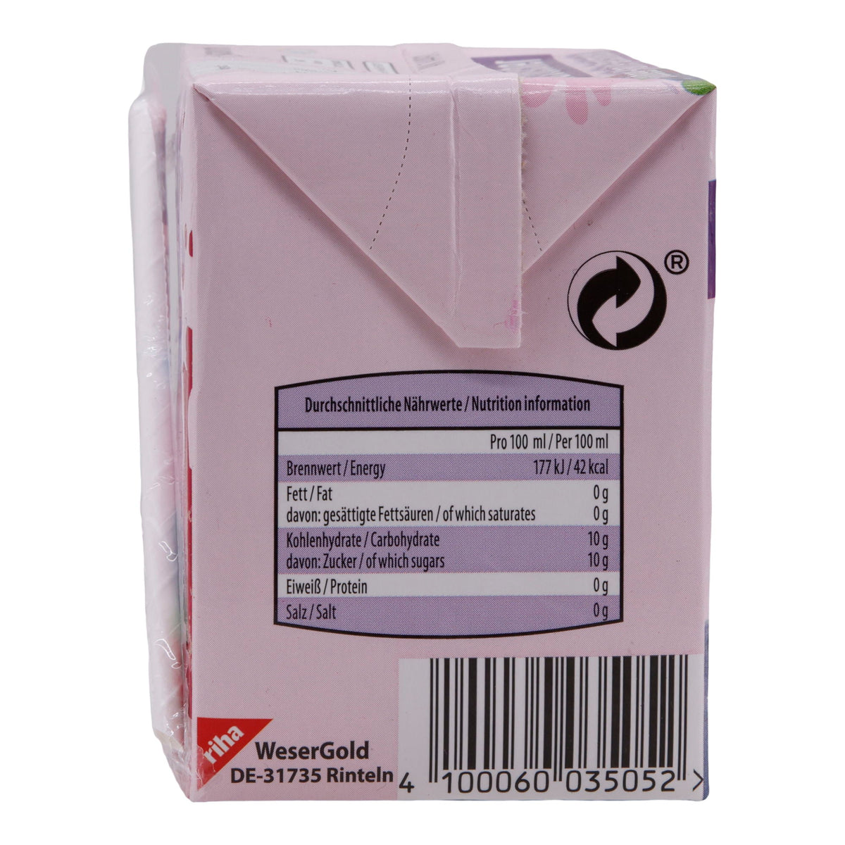 Blaubeer-Vanille Durstlöscher | Getränk | | 500 ml DURSTLOESCHER