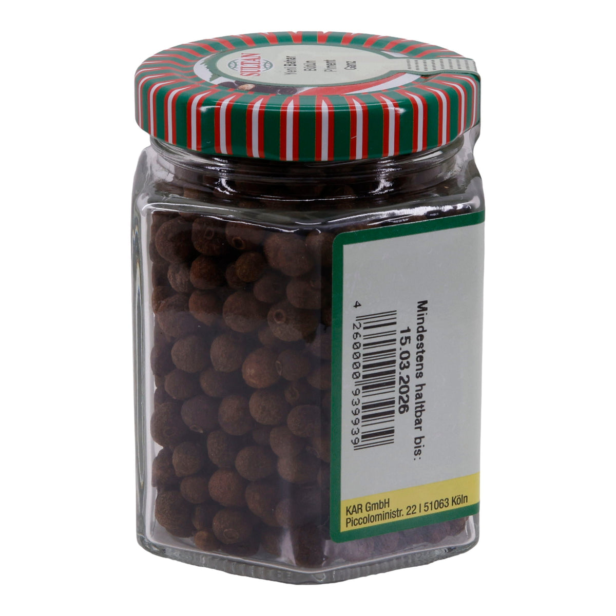 Gewürz Sultan Piment | ganz (Yeni Bahar) | vielseitig für süße und herzhafte Speisen | 60 g