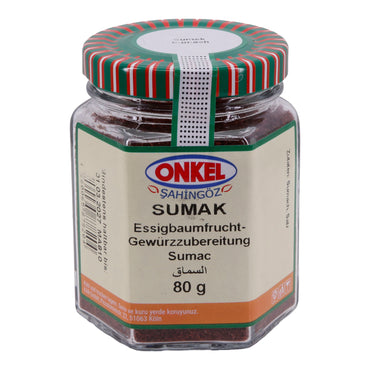 Gewürzzubereitung Onkel Şahingöz Sumak | Essigbaumfrucht | 80 g ONKEL SAHINGÖZ