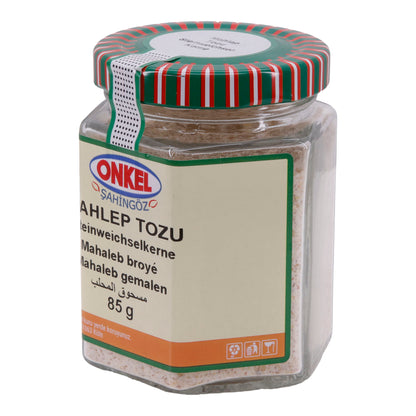 Mahlep Poeder Onkel Şahingöz | Kruiden | Gemalen Steenvijgenpitten | 85 g