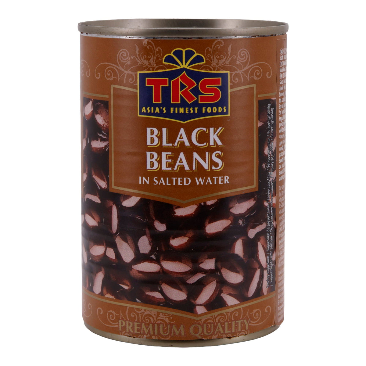 Bohnen TRS | Schwarze Bohnen in Salzwasser | Premium Qualität | 400 g
