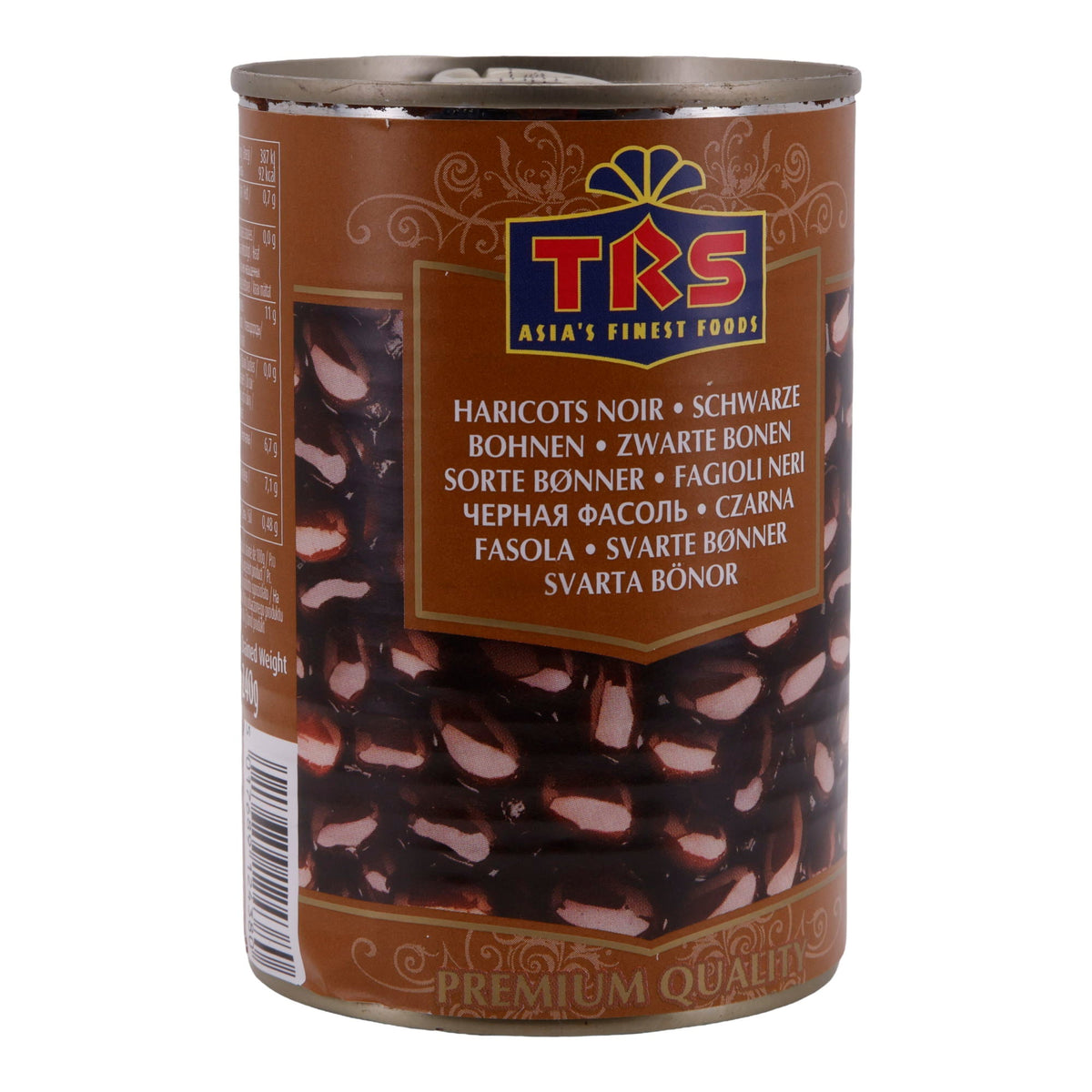 Bohnen TRS | Schwarze Bohnen in Salzwasser | Premium Qualität | 400 g
