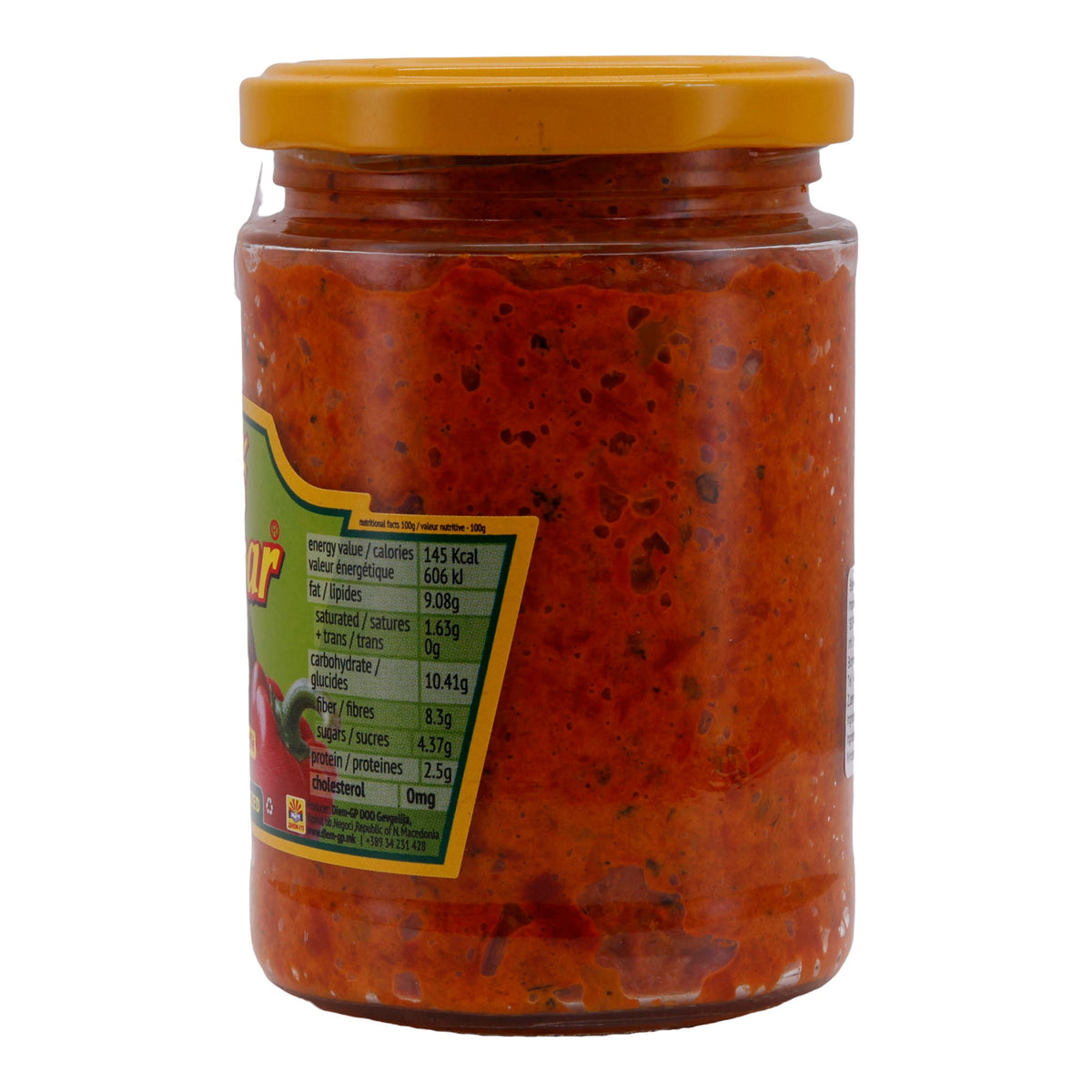 Ajvar Baš | Mild | Paprikapaste mit gegrillten Paprika, traditionell und vielseitig | 290 g BAS