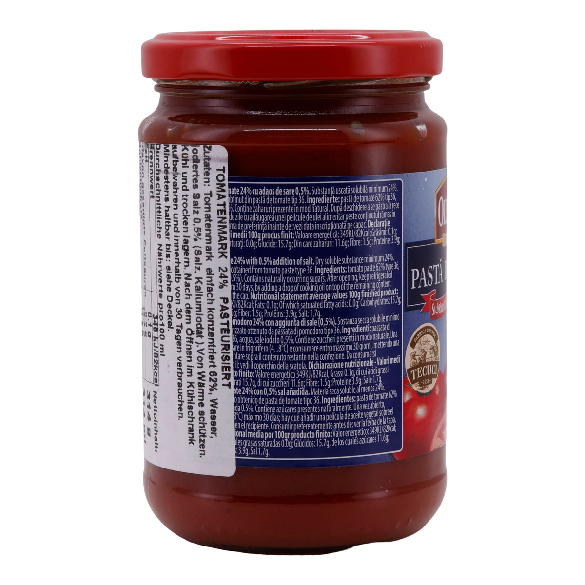 Tomatenmark Olympia | Tomatenpaste | Hochwertiges Tomatenkonzentrat für vielfältige Gerichte | 314 g
