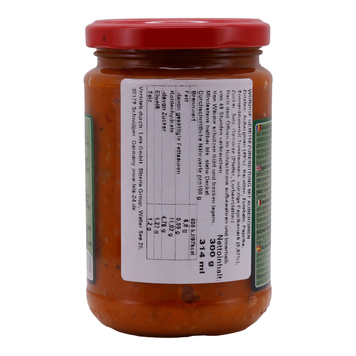 Zacuscă Picantă Olympia | Würzige Gemüsezubereitung | Aus Rumänien | 300 g OLYMPIA
