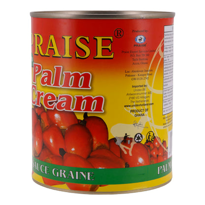 Palm Cream Praise | Veelzijdige Basis | Voor Afrikaanse Gerechten | 800 g