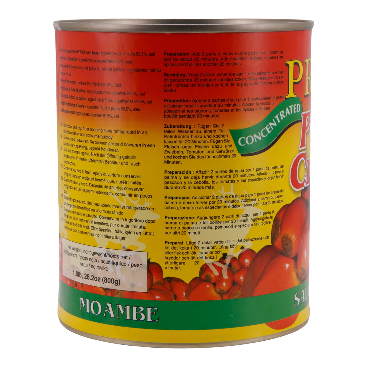 Palm Cream Praise | Vielseitige Basis | Für afrikanische Gerichte | 800 g PRAISE