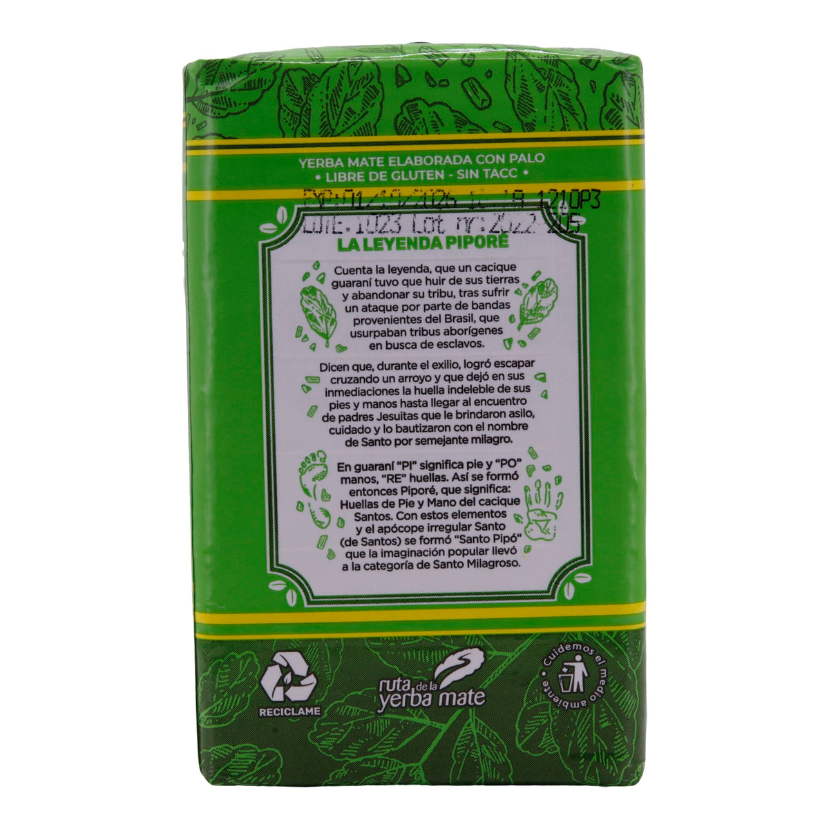 Tee Piporé | Yerba Mate Suave | Milde Yerba Mate für sanften Genuss | 250 g PIPORE