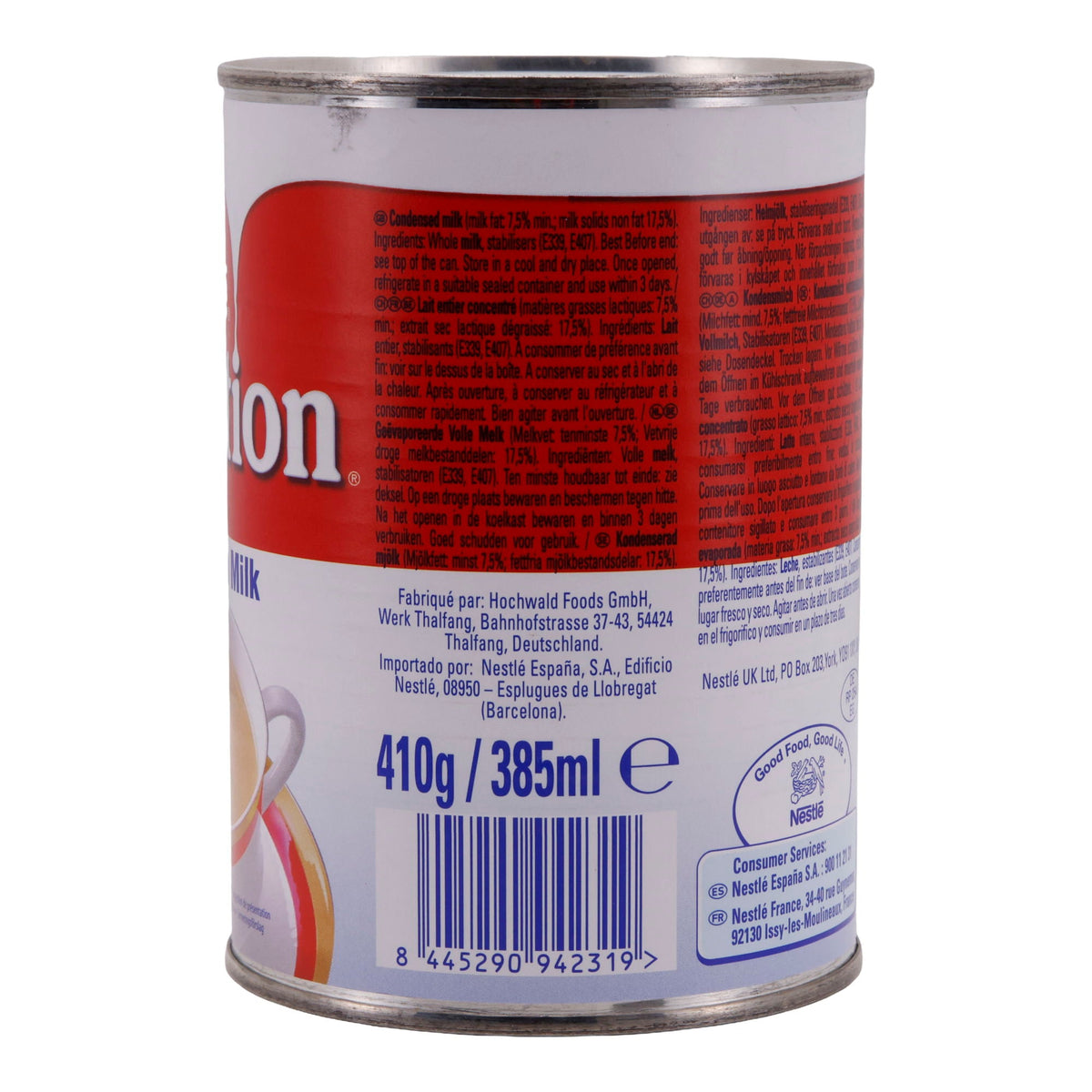 Kondensmilch Nestlé Carnation Condensed Milk | süß | für vielfältige Anwendungen | 410 g