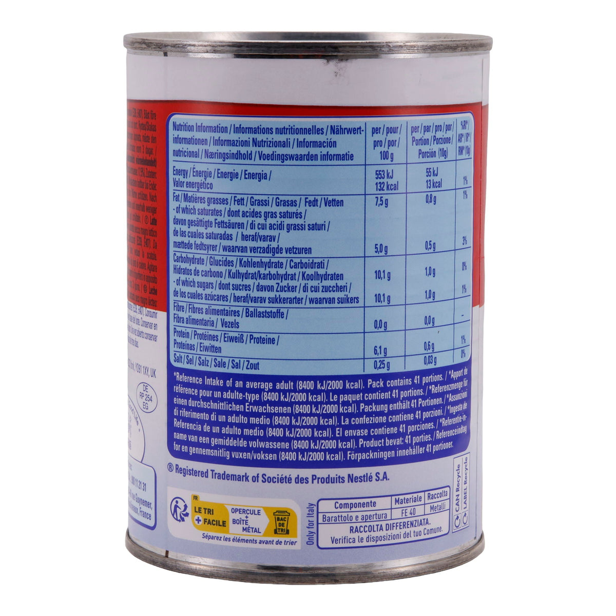 Kondensmilch Nestlé Carnation Condensed Milk | süß | für vielfältige Anwendungen | 410 g
