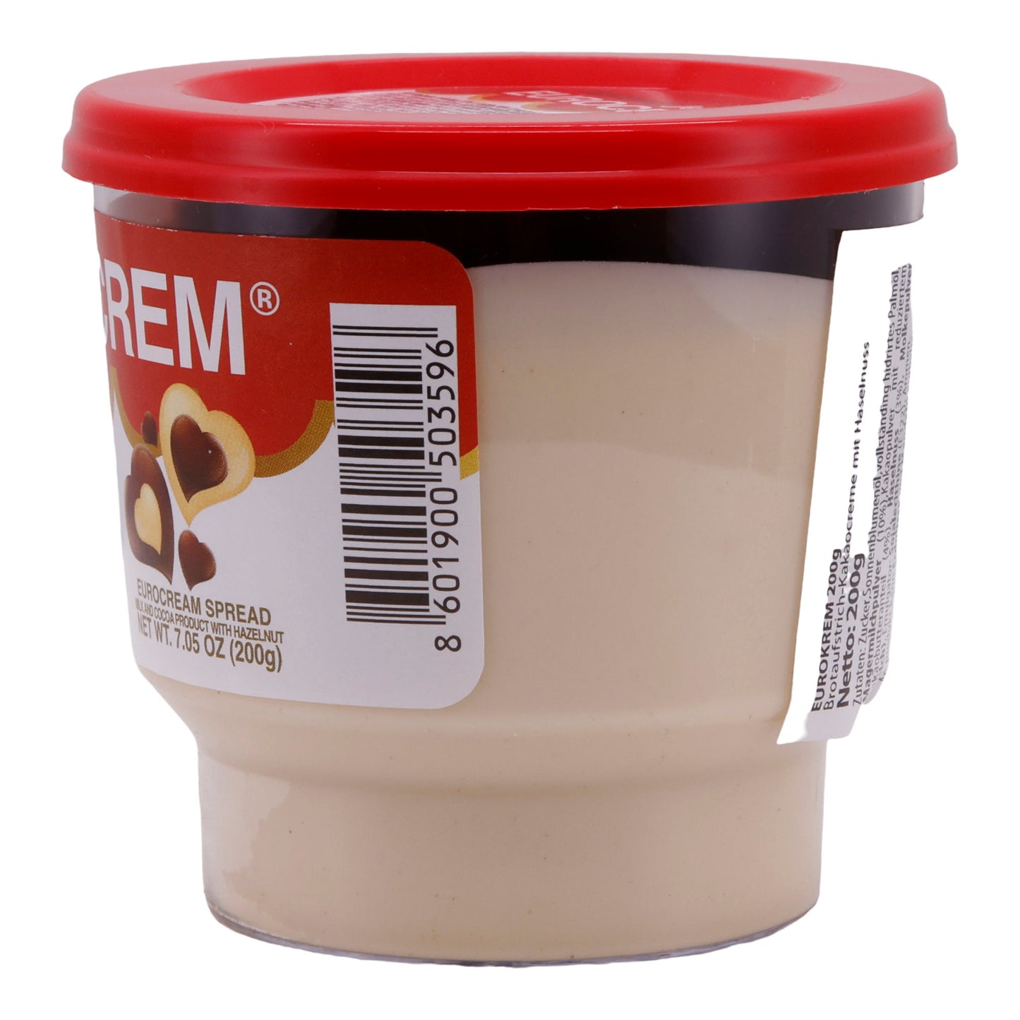Haselnusscreme Eurocrem | Zweifarbig | Haselnuss- & Kakaocreme, vielseitig | 200 g