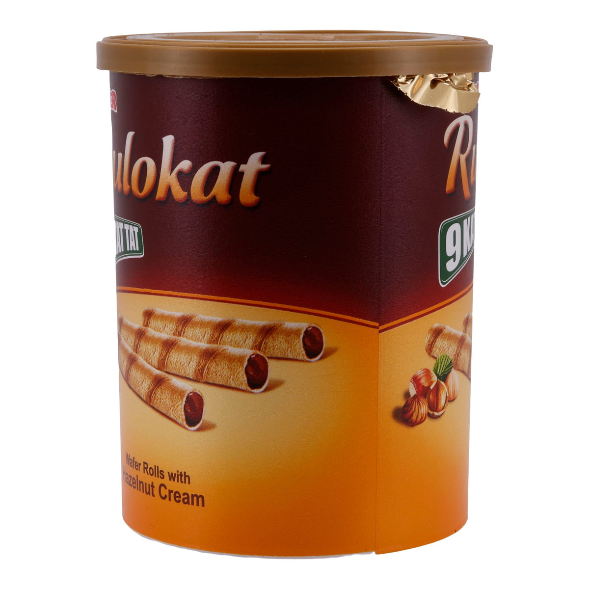 Waffelröllchen Ülker | Rulokat | Mit Haselnusscreme | 170 g UELKER