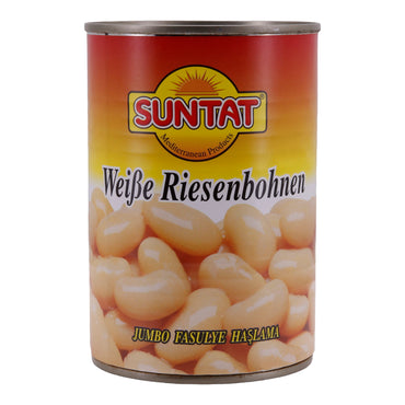 Weiße Bohnen Suntat | Riesenbohnen | Vielseitige Hülsenfrüchte | 400 g